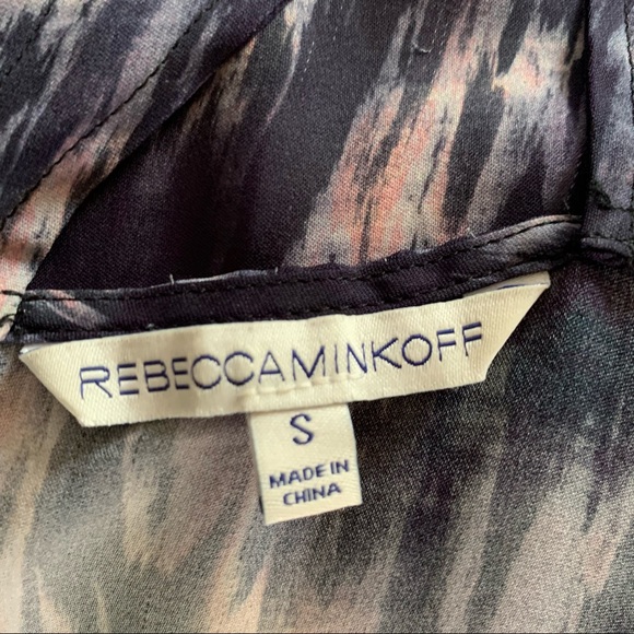 Rebecca Minkoff silk watercolor top size small - Picture 7 of 8